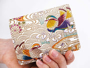 OSHIDORI - Mandarin Ducks Square Coin Purse