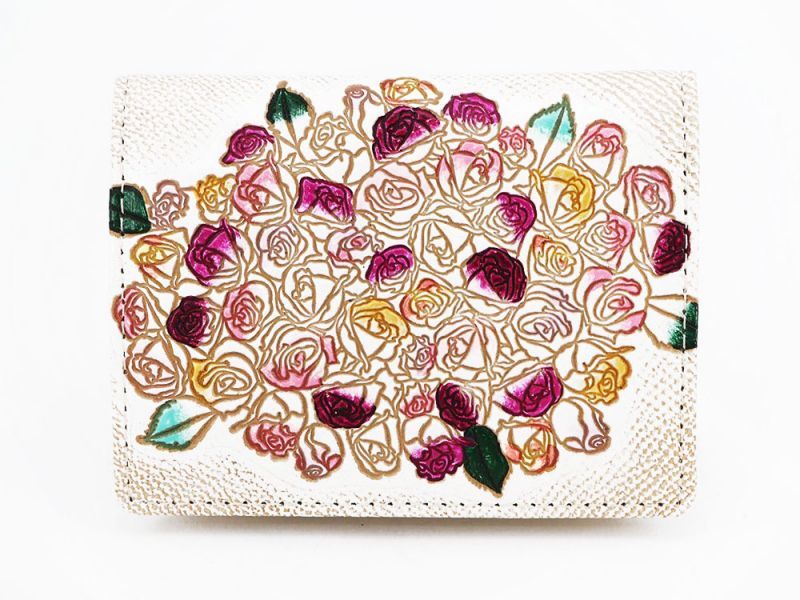 Bouquet Square coin purse