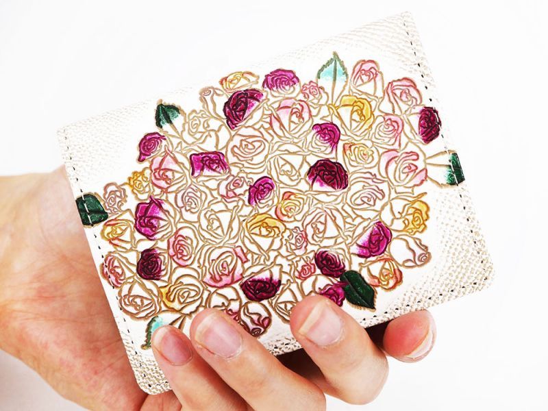 Bouquet Square coin purse