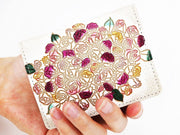 Bouquet Square coin purse