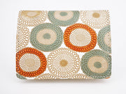 Umbrella Chrysanthemums (Spring Grass) Square Coin Purse