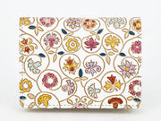 KINKARAKOBANA - Small Golden Flowers Square Coin Purse