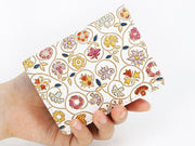 KINKARAKOBANA - Small Golden Flowers Square Coin Purse