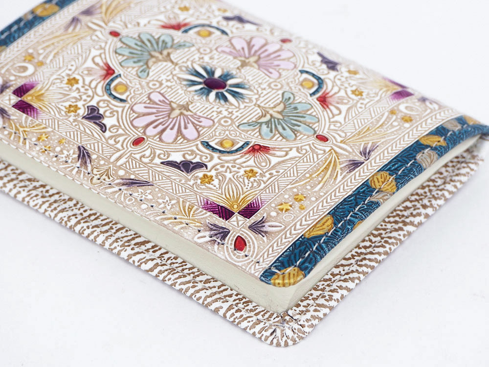 Golden Tapestry Square Coin Purse