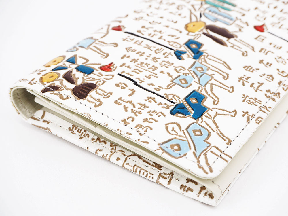 Daimyo Procession with Kanji Long Wallet