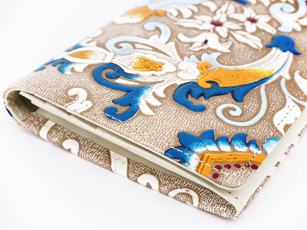 Arabesque (Blue) Long Wallet