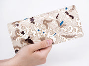 Arabesque (Brown) Long Wallet