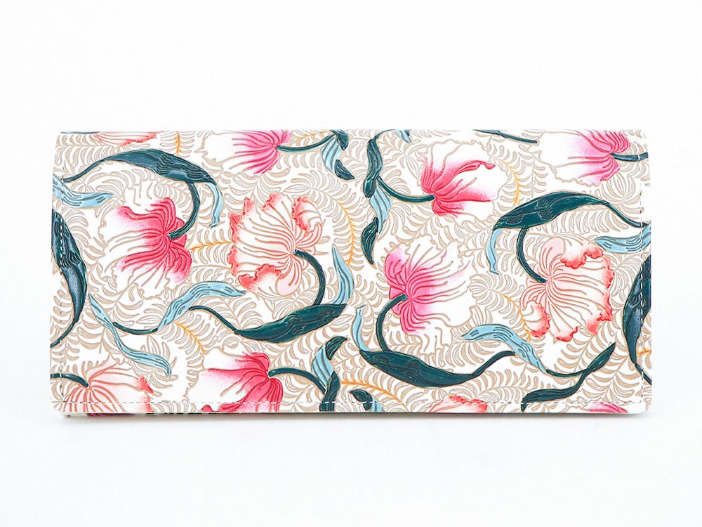North Garden (Coral) Long Wallet