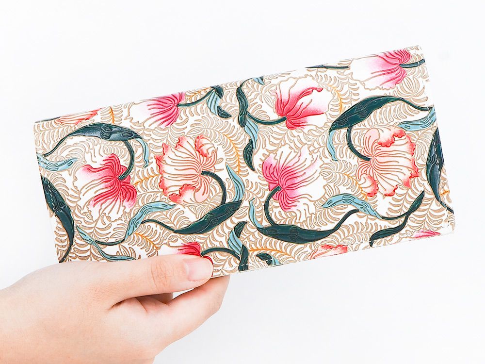 North Garden (Coral) Long Wallet