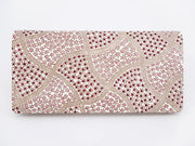 CHIRIMEN Fabric (Pink) Long Wallet