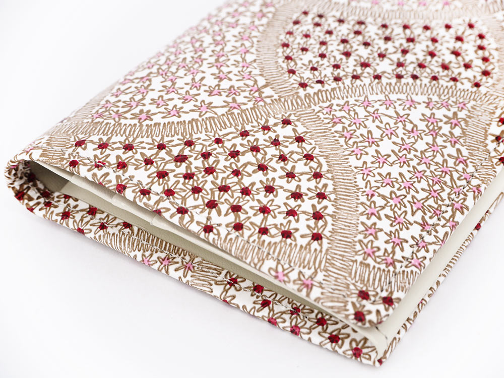 CHIRIMEN Fabric (Pink) Long Wallet