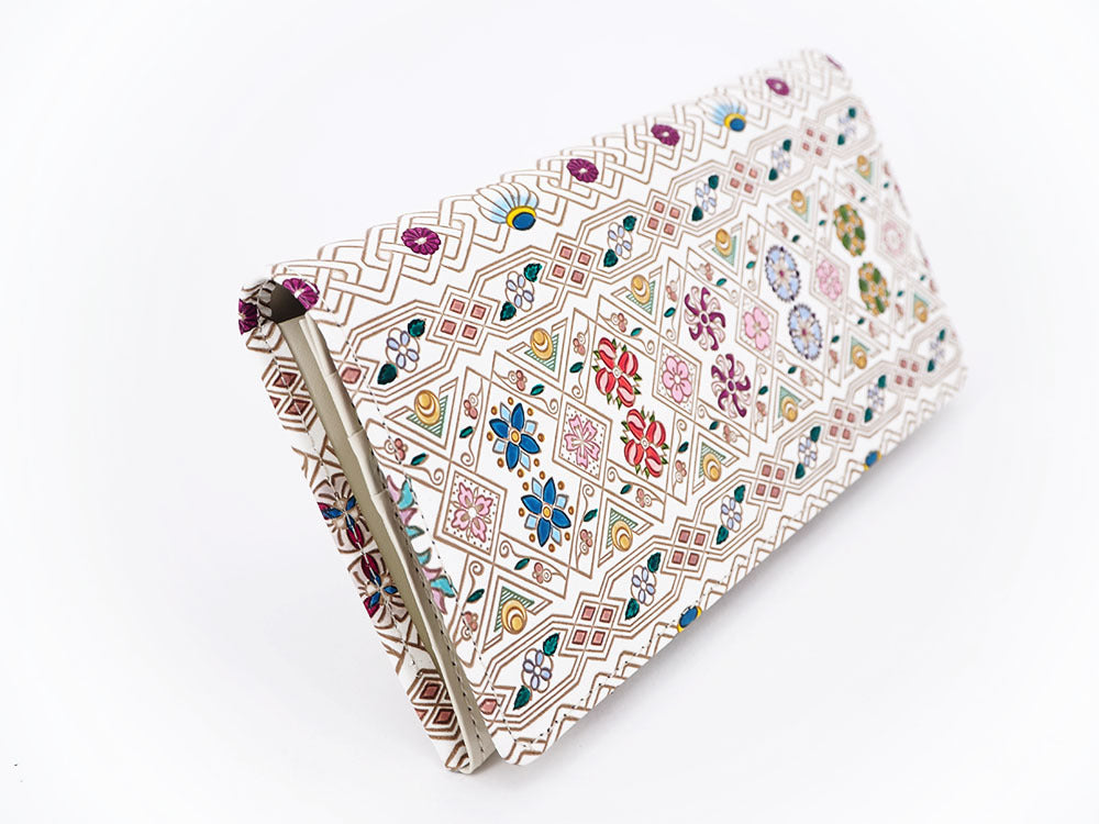 HANABISHI - Traditional Flower Patterns Long Wallet