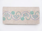 Silver Hearts (Mint Green) Long Wallet
