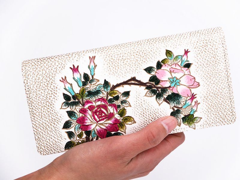 Roses Long Wallet