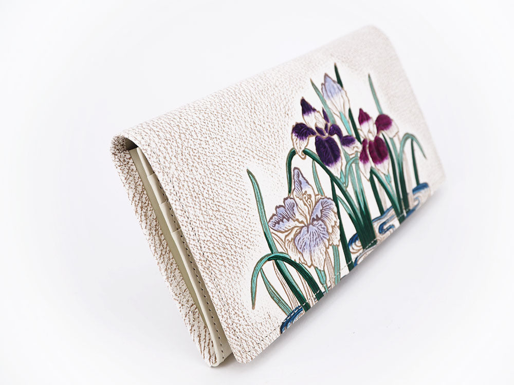 Irises Long Wallet