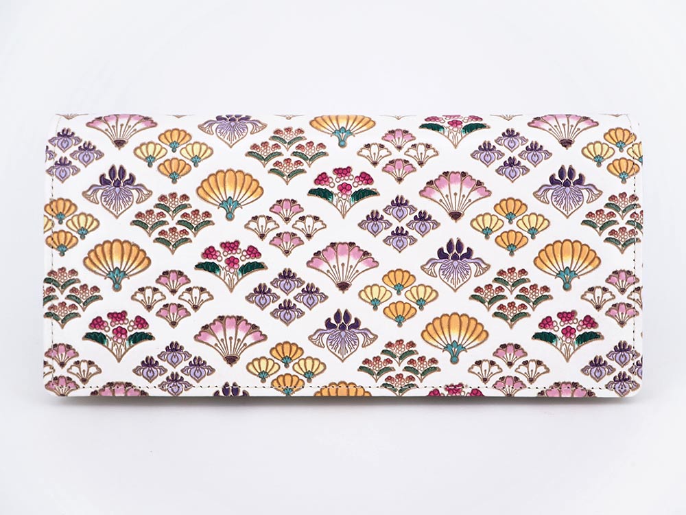 HANAOGI - Flower Fans Long Wallet