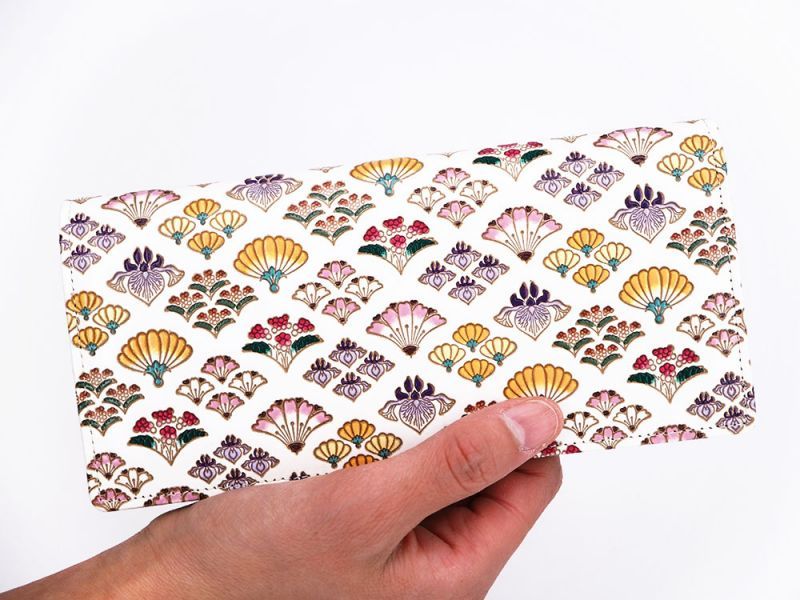 HANAOGI - Flower Fans Long Wallet