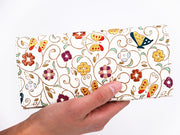 KINKARAOOBANA - Golden Flowers and Butterflies Long Wallet