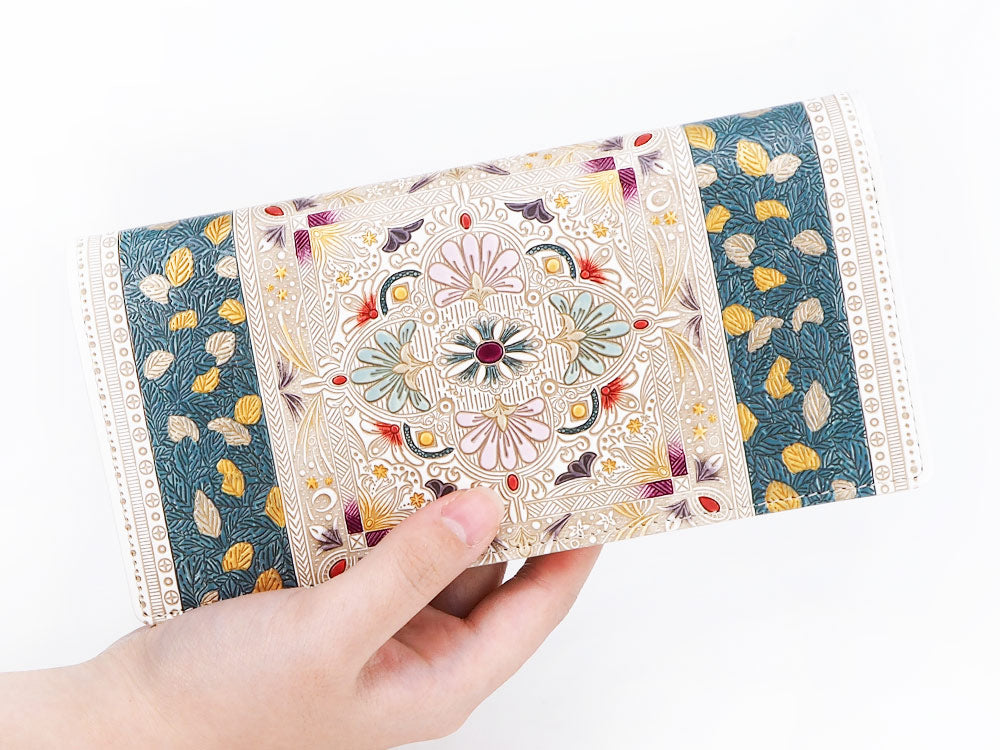 Golden Tapestry Long Wallet