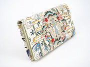 Facing Cranes Long Wallet