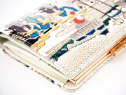 Daimyo Procession GAMASATSU Square Billfold with Clasp