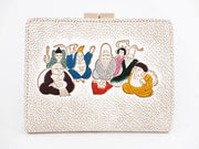 SHICHIFUKUJIN - Seven Lucky Gods GAMASATSU Square Billfold with Clasp
