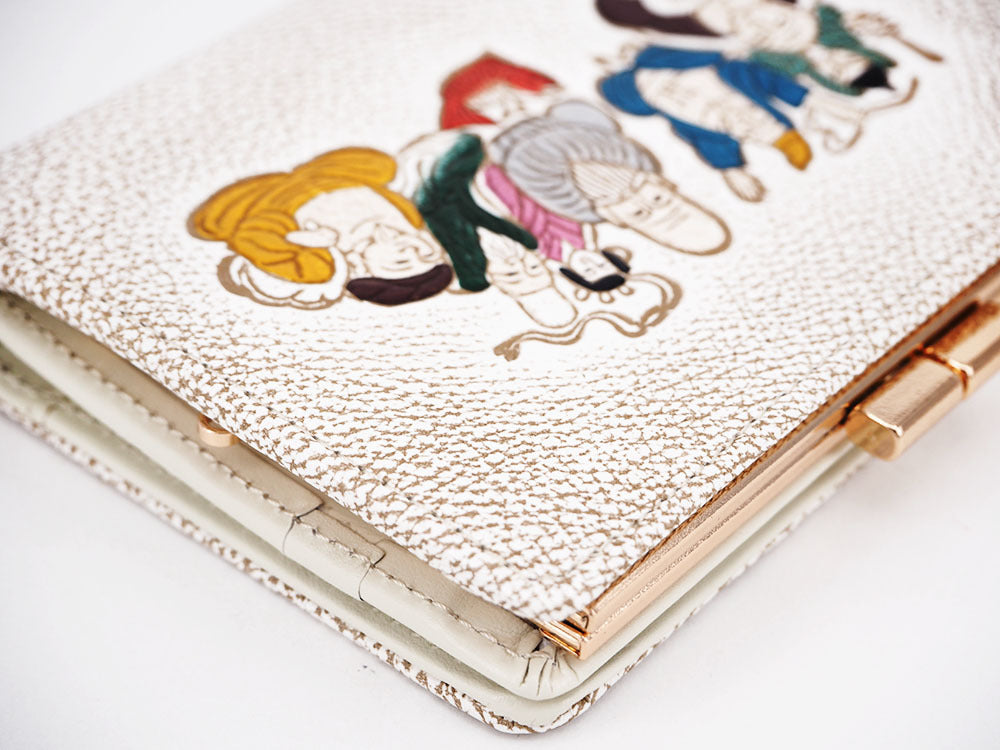 SHICHIFUKUJIN - Seven Lucky Gods GAMASATSU Square Billfold with Clasp