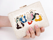 SHICHIFUKUJIN - Seven Lucky Gods GAMASATSU Square Billfold with Clasp