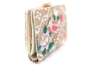 Pink Parrot GAMASATSU Square Billfold With Clasp