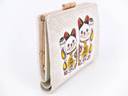 MANEKINEKO - Lucky Cat GAMASATSU Square Billfold with Clasp