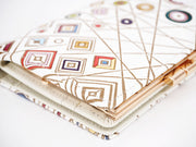 SHIBARAKU Kabuki GAMASATSU Square Billfold with Clasp