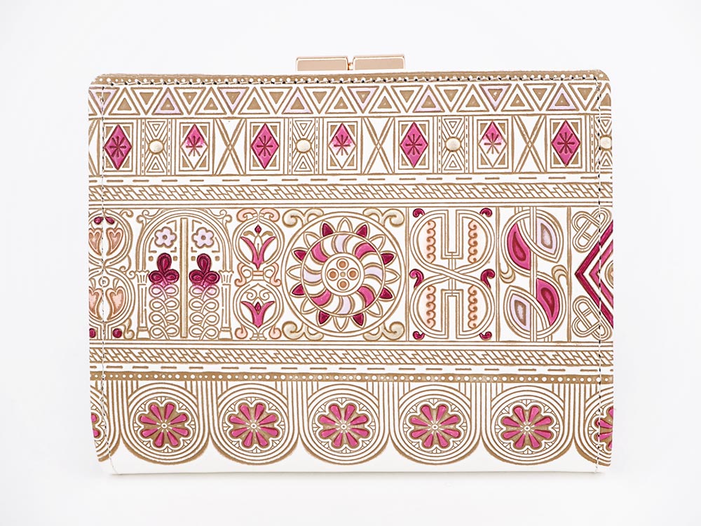 Apollo (Pink) GAMASATSU Square Billfold with Wlasp