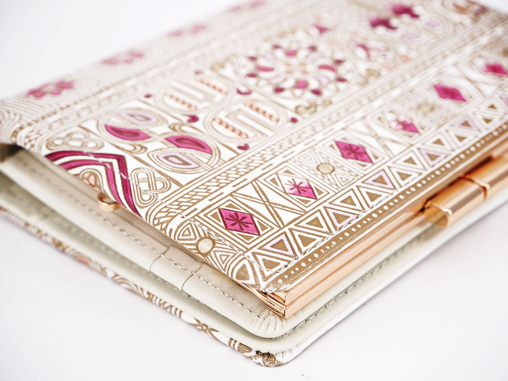 Apollo (Pink) GAMASATSU Square Billfold with Wlasp