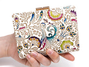 Peacock GAMASATSU Square Billfold With Clasp