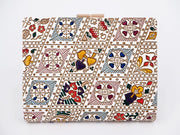 Playing Cards (Alice in Wonderland) GAMASATSU Square Billfold with Clasp
