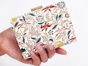 Geese (Red) GAMASATSU Square Billfold with Clasp