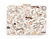 Geese (Brown) GAMASATSU Square Billfold with Clasp