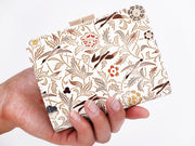 Geese (Brown) GAMASATSU Square Billfold with Clasp