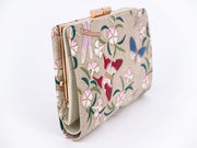Dianthus Flowers GAMASATSU Square Billfold with Clasp
