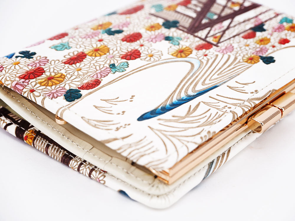 Royal Chrysanthemum GAMASATSU Square Billfold with Clasp