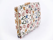KOBANA - Tiny Flowers GAMASATSU Square Billfold with Clasp