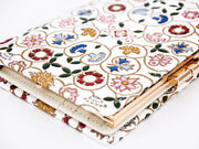 KOBANA - Tiny Flowers GAMASATSU Square Billfold with Clasp
