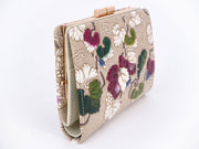 Wild Grapes GAMASATSU Square Billfold with Clasp