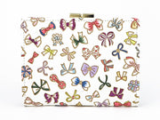 Tiny Ribbons GAMASATSU Square Billfold with Clasp