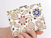 HANASARASA - Floral Chintz GAMASATSU Square Billfold with Clasp