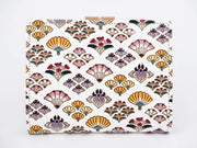 HANAOGI - Flower Fans GAMASATSU Square Billfold with Clasp