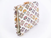 HANAOGI - Flower Fans GAMASATSU Square Billfold with Clasp