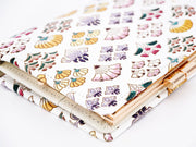 HANAOGI - Flower Fans GAMASATSU Square Billfold with Clasp
