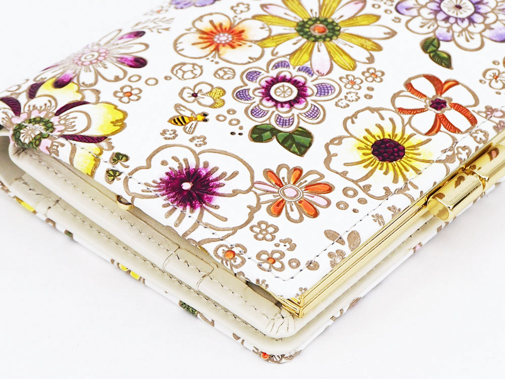 Honeybee GAMASATSU Square Billfold with Clasp