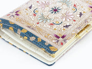 Golden Tapestry GAMASATSU Square Billfold with Clasp